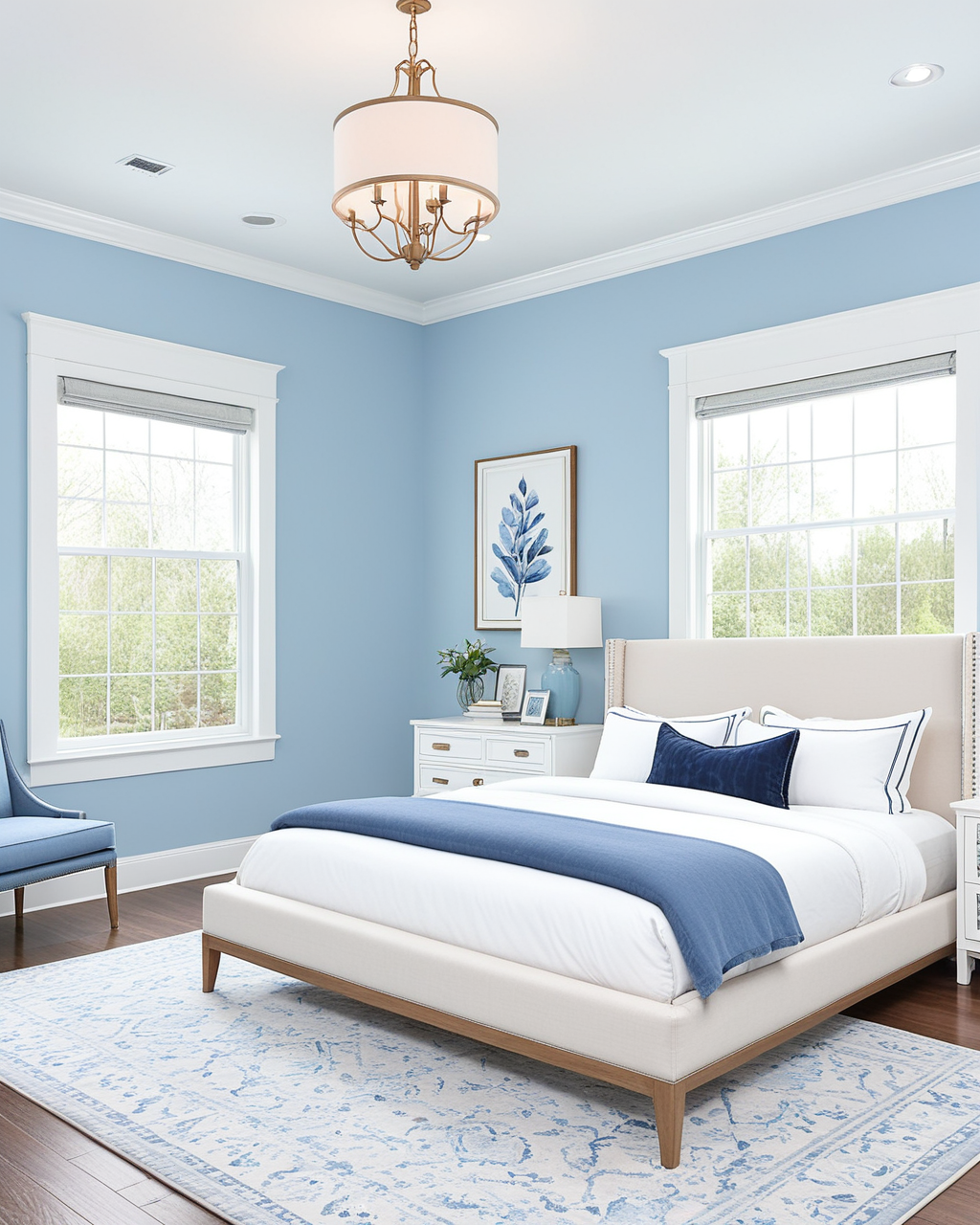 Cool Bedroom Interior paint color combination — Respite
